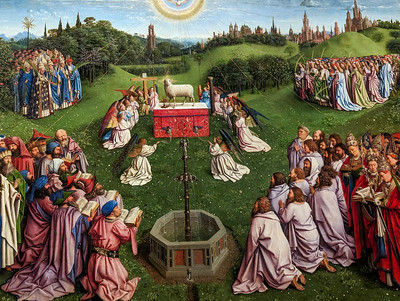 Het Lam Gods in de St.-Baafskathedraal