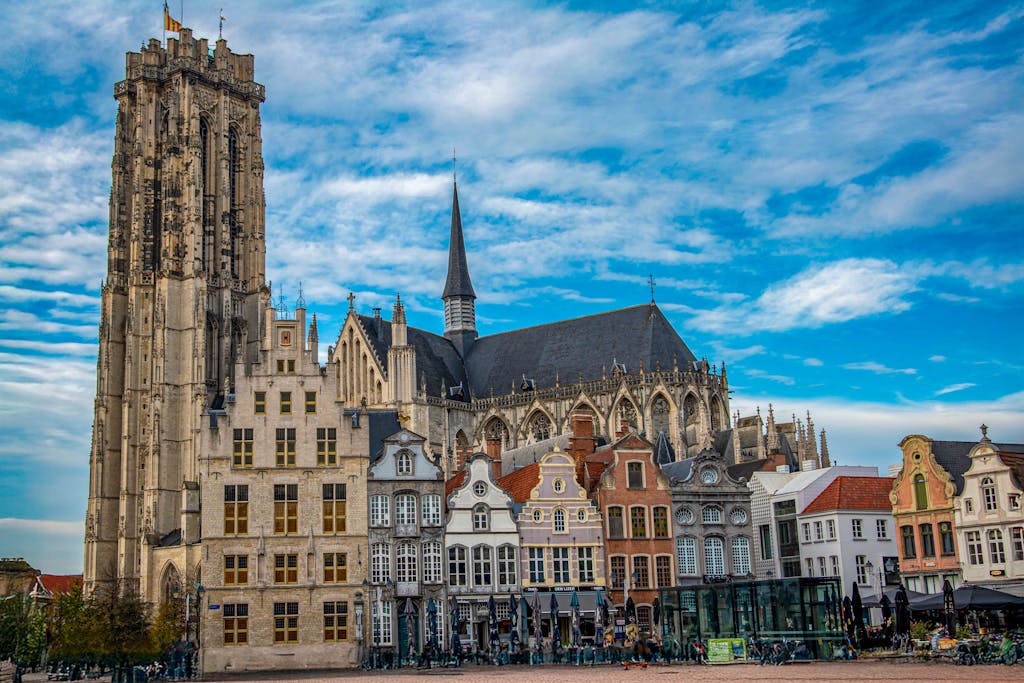 Markt van Mechelen (België)